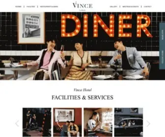 Vincehotel.com(Vince Hotel Pratunam Bangkok) Screenshot