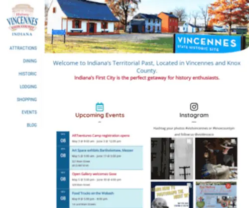 VincennescVb.org(Vincennes) Screenshot