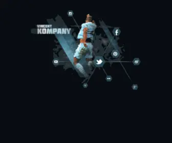 Vincent-Kompany.com(Vincent Kompany) Screenshot