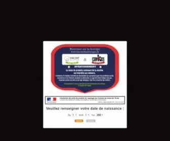 Vincentdanslesvapes.fr(E-liquide francais aux arômes naturels) Screenshot