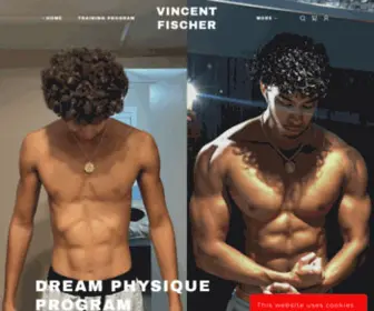 Vincentfischerfitness.com(Vincent Fischer) Screenshot