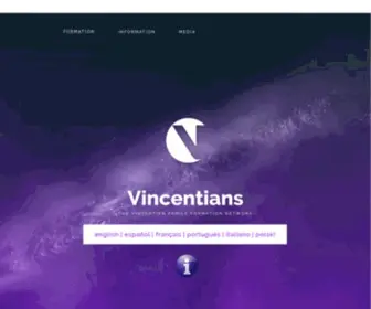 Vincentians.com(Vincentians) Screenshot