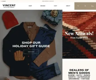 Vincentoutfitting.com(Vincent Outfitting) Screenshot