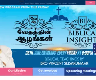 Vincentselvakumar.org(Vincentselvakumar) Screenshot