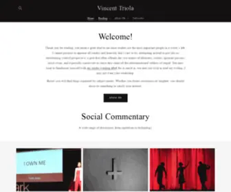 Vincenttriola.com(Vincent Triola) Screenshot