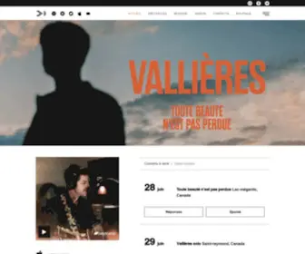 Vincentvallieres.com(Vincentvallieres) Screenshot