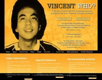 Vincentwhofilm.com(OFFICIAL MOVIE SITE) Screenshot