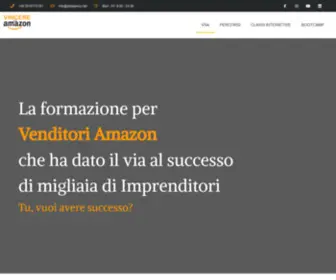 Vinceresuamazon.com(Accademia per Venditori Amazon) Screenshot