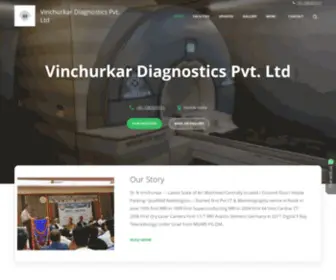 Vinchurkardiagnostics.in(Vinchurkar Diagnostics Pvt) Screenshot