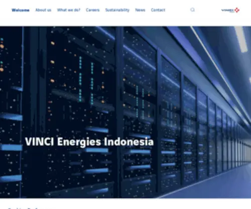Vinci-Energies.co.id(Welcome to VINCI Energies Indonesia Website) Screenshot