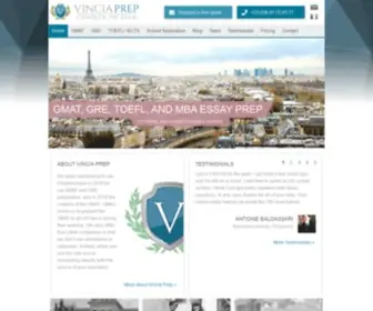 Vinciaprep.com(Vincia Prep) Screenshot