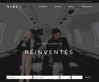 Vinciaviation.com(Vinci Aviation) Screenshot