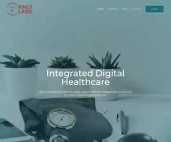 Vincilabs.net(Integrated Digital Healthcare) Screenshot