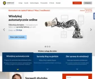 Vindicat.pl(Skuteczna windykacja długów) Screenshot