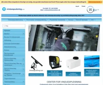 Vinduespudsning.com(Vinduessæbe) Screenshot