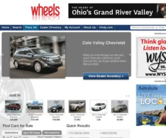 Vindywheels.com(Buick Pontiac GMC) Screenshot