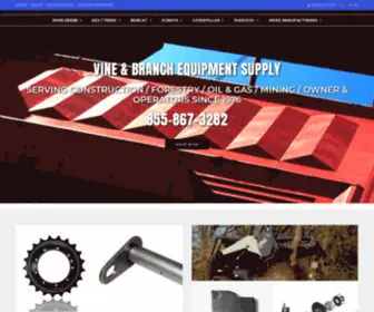 Vineandbranchequipment.com(Vine and Branch Equipment Supply) Screenshot