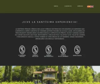 Vinedossanlucas.com(LA SANTISIMA TRINIDAD) Screenshot