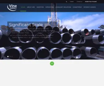 Vineenergy.com(Vine Energy) Screenshot