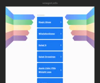 Vinegret.info(Vinegret info) Screenshot