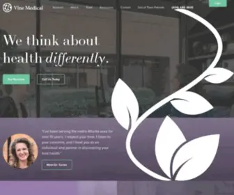 Vinemedical.com(Vine Medical) Screenshot