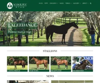 Vinery.com.au(VINERY STUD) Screenshot