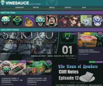 Vinesauce.com(Vinesauce) Screenshot