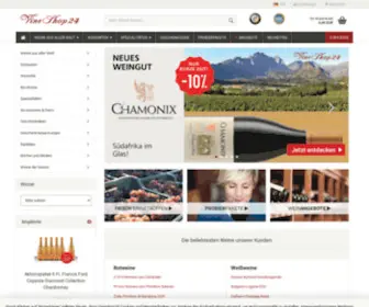 Vineshop24.de(Wein online kaufen) Screenshot