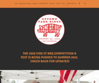 Vinestbbq.org(Vine St BBQ) Screenshot