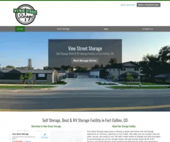 Vinestreetstoragefoco.com(Vine Street Storage) Screenshot