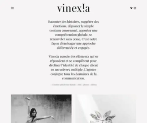 Vinexia.fr(Studio de Création à Bordeaux) Screenshot