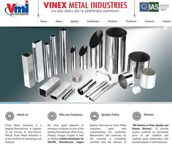 Vinexmetal.com(Vinexmetal) Screenshot