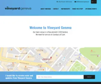 Vineyard-Geneva.ch(Vineyard Geneva) Screenshot