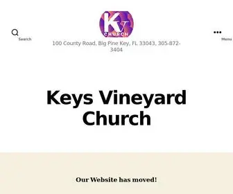 Vineyardchurchonline.com(Keys Vineyard Church) Screenshot