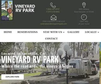 VineyardrvPark.com(Where the road ends) Screenshot