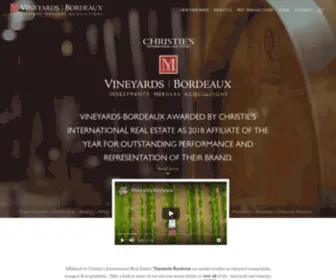 Vineyardsbordeaux.com(Vineyards Bordeaux) Screenshot