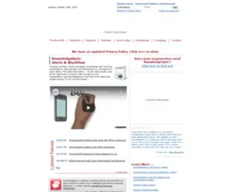 Vineyardsoft.com(The Leader in Business Activity Monitoring) Screenshot