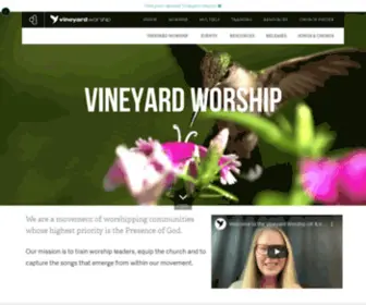 Vineyardworship.org.uk(Vineyard Worship Vineyard Churches UK & Ireland) Screenshot