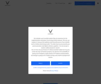 Vinfastauto.eu(VinFast) Screenshot