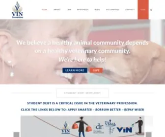 Vinfoundation.org(VIN Foundation) Screenshot