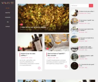 Vinfute.fr(Vin Futé) Screenshot