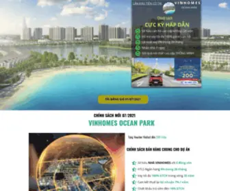 Vingroup.info(Vinhomes Ocean Park) Screenshot