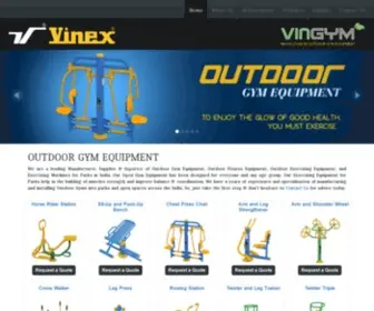 Vingym.in(Outdoor Gym Equipment) Screenshot
