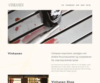 Vinhanen.dk(Vinhanen) Screenshot