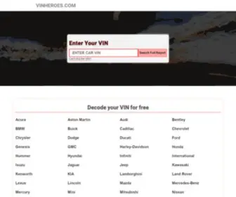 Vinheroes.com(Vinheroes) Screenshot