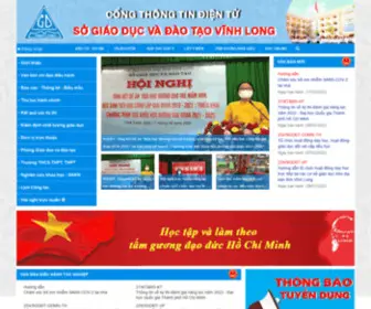 Vinhlong.edu.vn(Sở) Screenshot