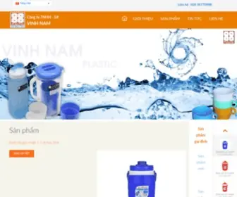 Vinhnamplastic.com(Vinh Nam) Screenshot