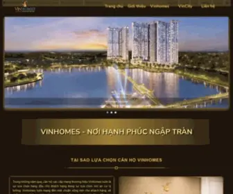 Vinhomescorp.com(Bất Động Sản Vinhomes) Screenshot