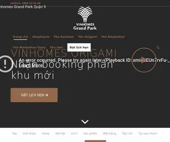 Vinhomesgrandpark.co(Vinhomes Grand Park) Screenshot