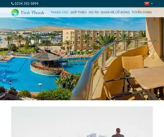 Vinhthanhresorthotel.com(VINH THANH HOTEL & RESORT) Screenshot